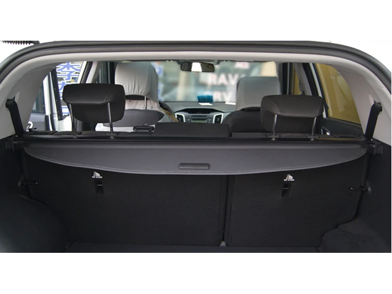 

Black Car Rear Shade Cargo Cover 7 Seat For Hyundai Santa Fe Maxcruz 7 Seats 2013 2014 2015