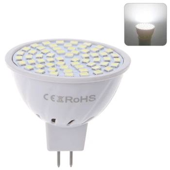 

YAM MR16 6W LED Spotlight Cool/Warm White Bulbs AC 220V 60SMD 2835 Lamps Plant Light