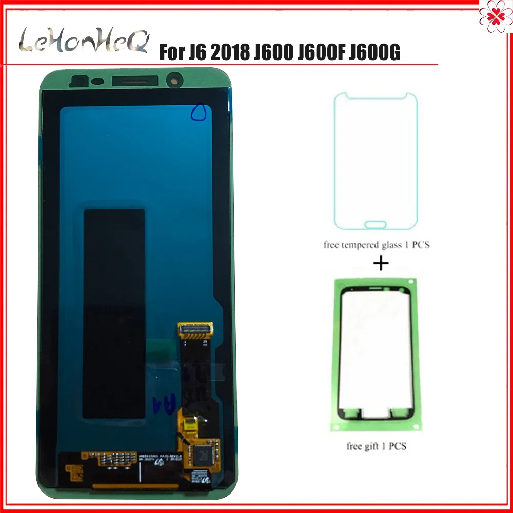 

5.6" Original LCD For Samsung Galaxy J6 2018 J600 J600F J600G LCD Display Touch screen Digitizer Assembly For samsung J600 LCD
