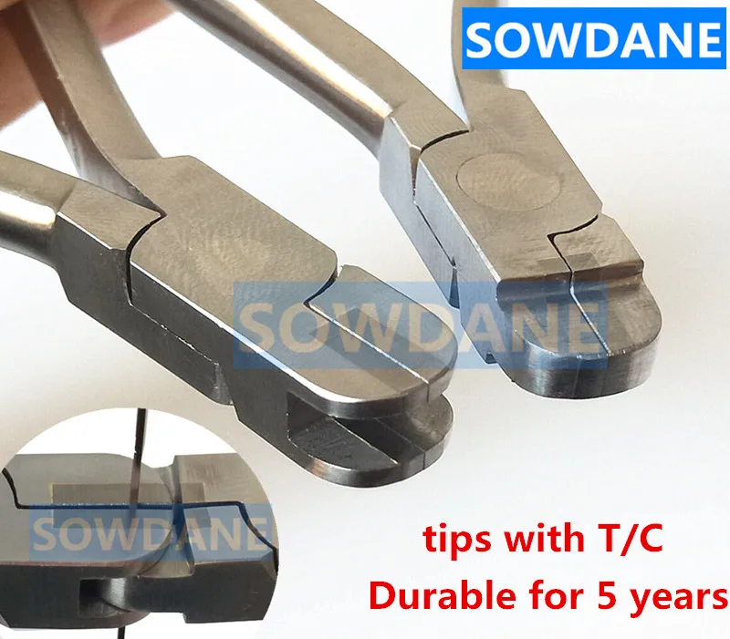 

2 Pcs Set Dental Orthodontic Torquing Torque Plier Instrument Tool with TC inset