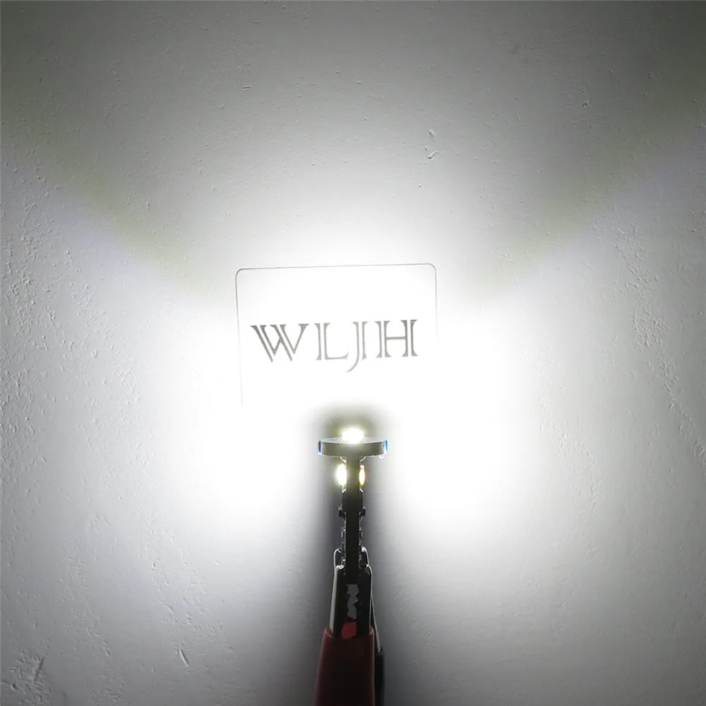 WLJH 2x Canbus LED T10 W5W 3030 SMD Автомобильная светодиодная лампа для салона автомобиля VW Tiguan