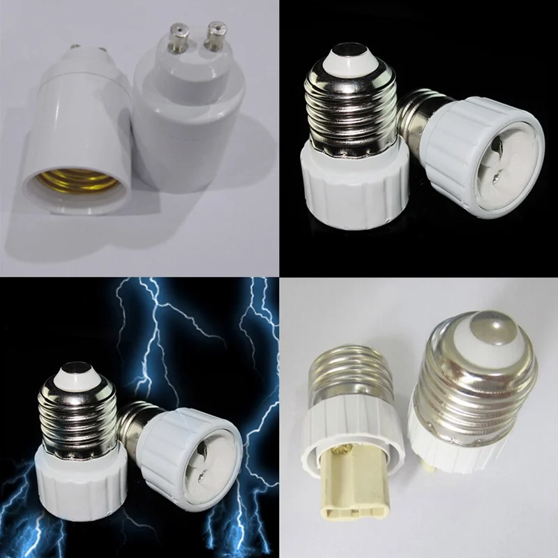 

E27 To GU10/GU10 To E27/E27 To GU9 Converter LED Light Lamp Bulb Adapter Adaptor Screw Socket Ceramic Material SOCKET BULB BASE