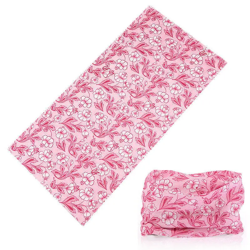 Buffe New Design Coconut Tree Print Women Men Magic Seamless Bandanas Tubular Face Bandana Headscarves Pirate Head Scarf Shemag mens head wrap bandana Scarves