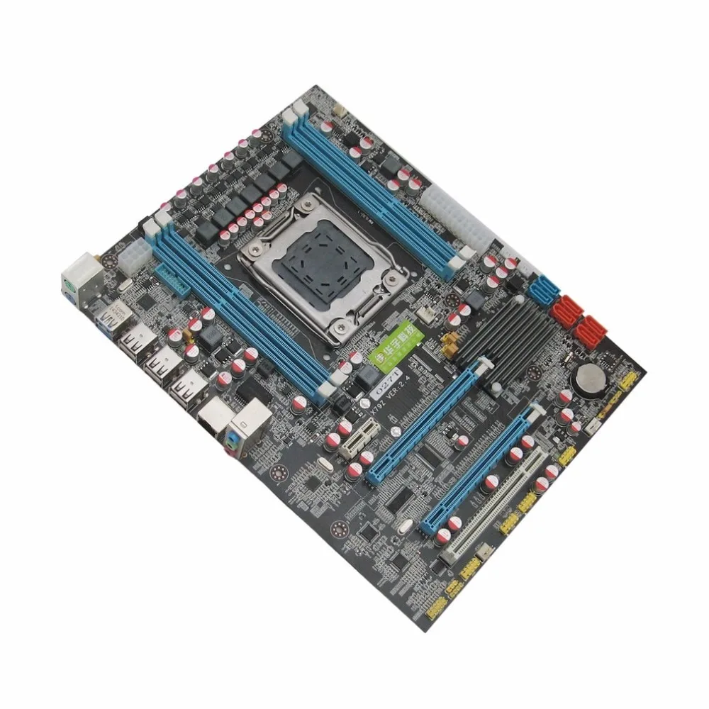 

X79 Motherboard CPU RAM Combos LGA2011 REG ECC C2 DDR3 4 Channels Support E5-2670 I7 Six And Eight Core CPU