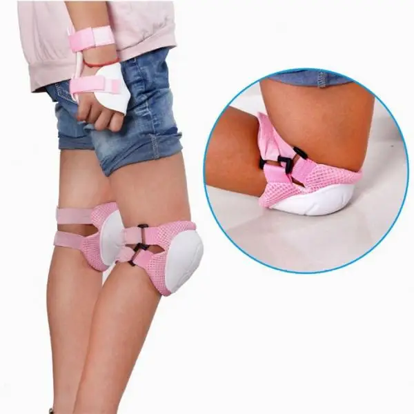6 Pcs Kids Children Inline & Roller Skating Scooter Knee Wrist Elbow Pad Guard for Roller Skating Scooters Skateboards Cycling