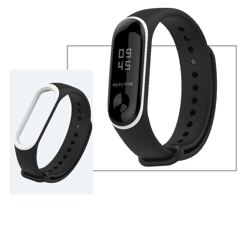 Браслет для xiaomi mi Band 4 3 спортивный ремешок часы силиконовый ремешок для xiaomi mi band 3 аксессуары браслет mi band 4 ремешок