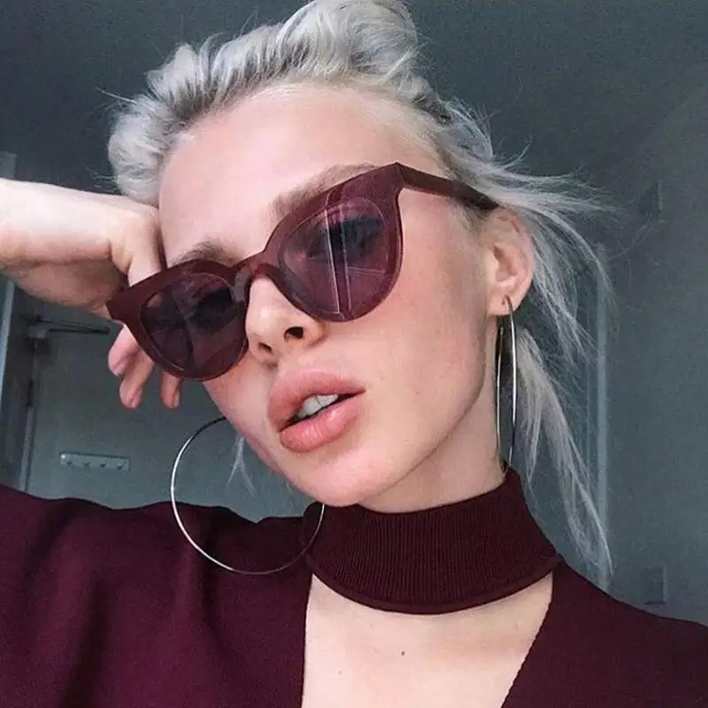 New Cat's Eye Lady's Sunglasses Colour Lens for Men and Women | Аксессуары для одежды