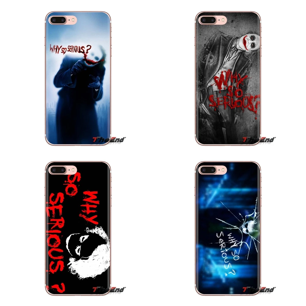 Phone Shell Case For Samsung Galaxy S3 S4 S5 Mini S6 S7 Edge S8 S9 S10 Plus Note 3 4 5 8 9 Joker Heath Ledger why so serious Art |