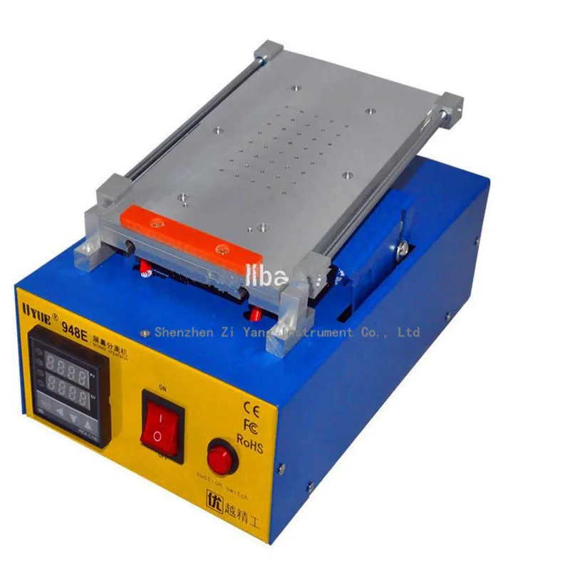 Beveled Manual 7 inch LCD screen separator machine for lcd and glass
