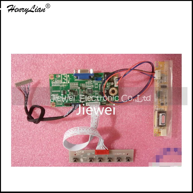 HENRYLIAN (Jiewei) бесплатная доставка LM.R25 VGA LVDS плата контроллера жк дисплея адаптер для