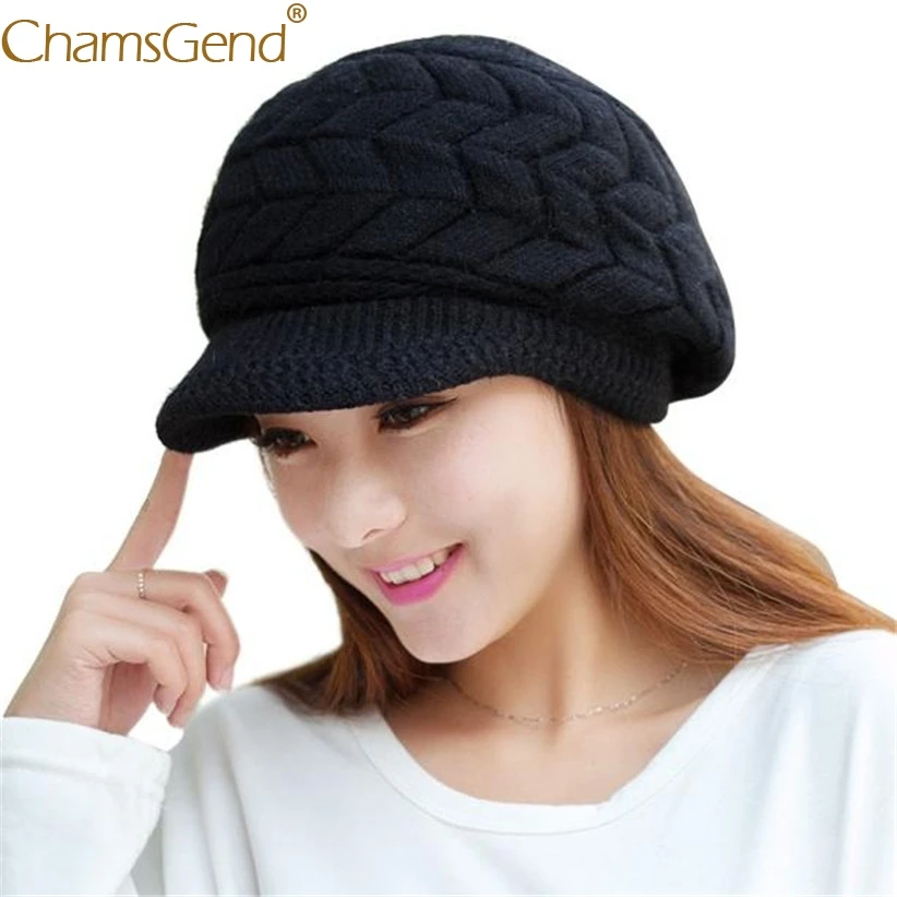 

Newly Design Women Beret Hat Autumn Winter Knitting Rabbit Fur Caps Woman Warm Visors Skullies Beanies Woman Knitted Hats 81019