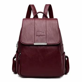 

2019 Luxury Backpacks Women Designer Women Leather Backpacks High Quality Ladies Bagpack Casual Daypack Mochilas School Backpack