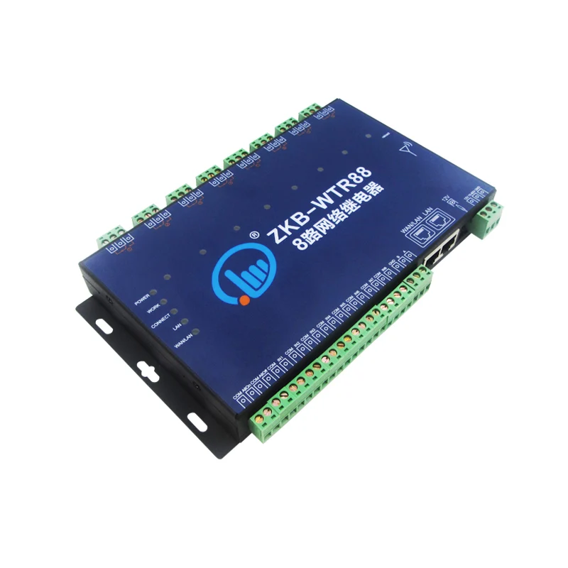 

Network Relay Module 8 in 8 out WIFI Mobile App Remote Control Switch ZKB-WTR88
