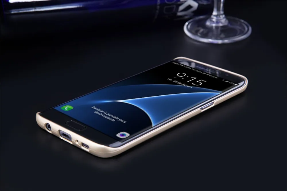 Чехол для samsung Galaxy S7 Edge, матовый чехол Nillkin, жесткая задняя крышка для samsung Galaxy S7 Edge