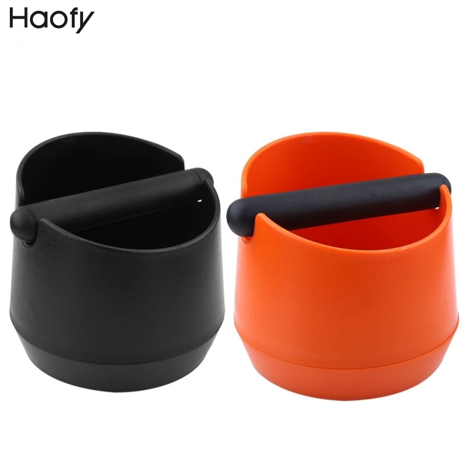 Original Detachable Plastic Coffee Knock Box With Rubber Bar Residue