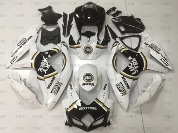 

GSXR 750 2008 Body Kits GSX R 750 2008 - 2010 K8 White Black Fairings GSX R 750 08 09 Abs Fairing