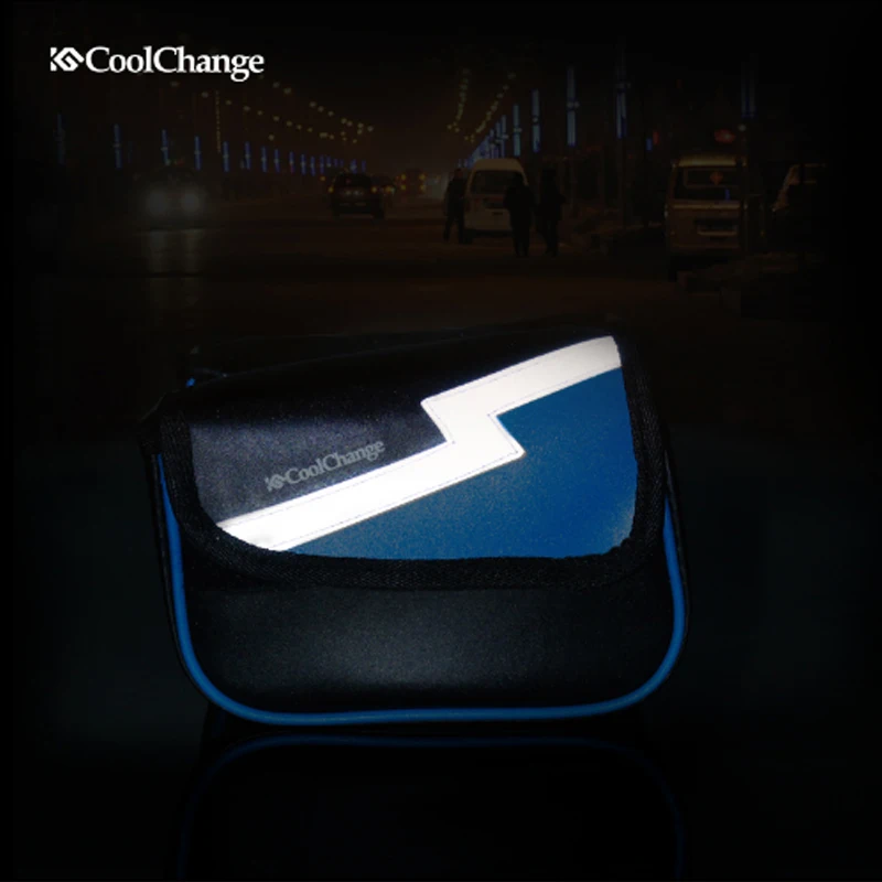 Clearance 2017 New Bicycle Frame Front Tube Touch Screen Phone Bag Bike 5.7 inch phone Bag For iPhone 7plus Pannier Cycling Accessories 3