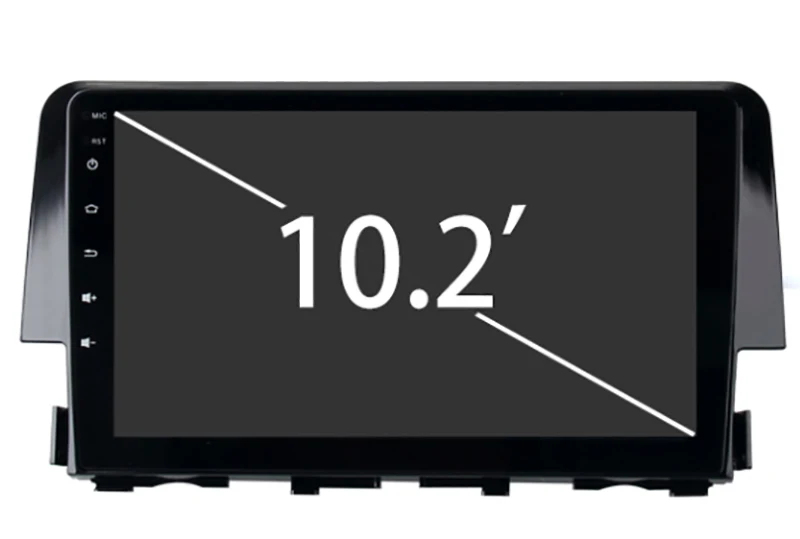 Lenvio 2 Гб оперативная память Android 7,1 DVD плеер автомобиля для Honda CIVIC 2015 2016 4 ядра стерео радио gps навигации Мультимедиа Wi Fi 3g ips