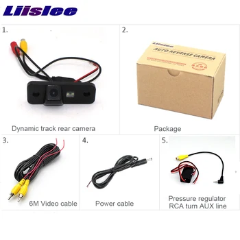 

Liislee For Hyundai Santa Fe Rear View Camera Parking+ Wide Angle Reverse Backup Camera Night Vision
