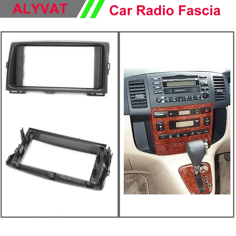 Автомобильная Радио Рамка панель для TOYOTA Corolla Spacio 2001-2007 стерео Dash Facia Trim Surround CD установочный комплект