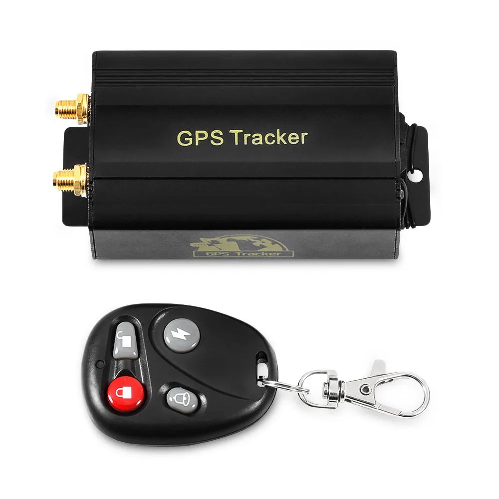 Black Автомобильный GSM gps трекер автомобильный двигатель Противоугонная сигнализация мини в режиме реального времени отслеживающий локатор для автомобиля малыш Старший питомец с контроллером микрофон - Цвет: Black