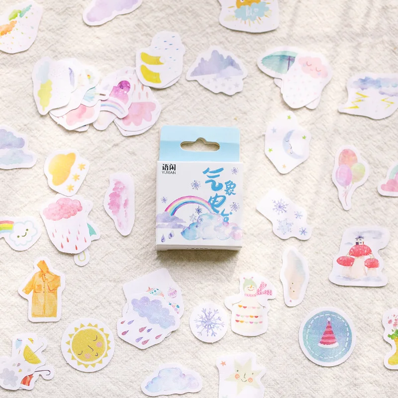 

24 pcs/lot Store Series Station Unicorn Meaty Decorative Stickers Adhesive Stickers DIY Decoration Diary Stickers Box Package
