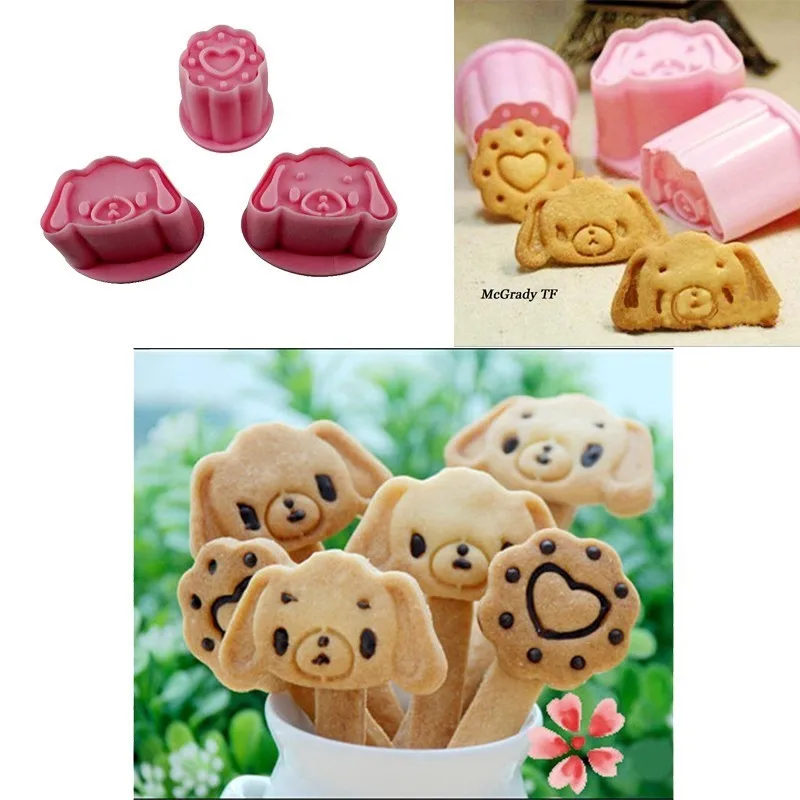 Garfield Dog Cookie Biscuit Cutter Stencil Stamp Press Fondant Cake Tool Baking Cookies Mold Chocolate DIY Bakeware Tool