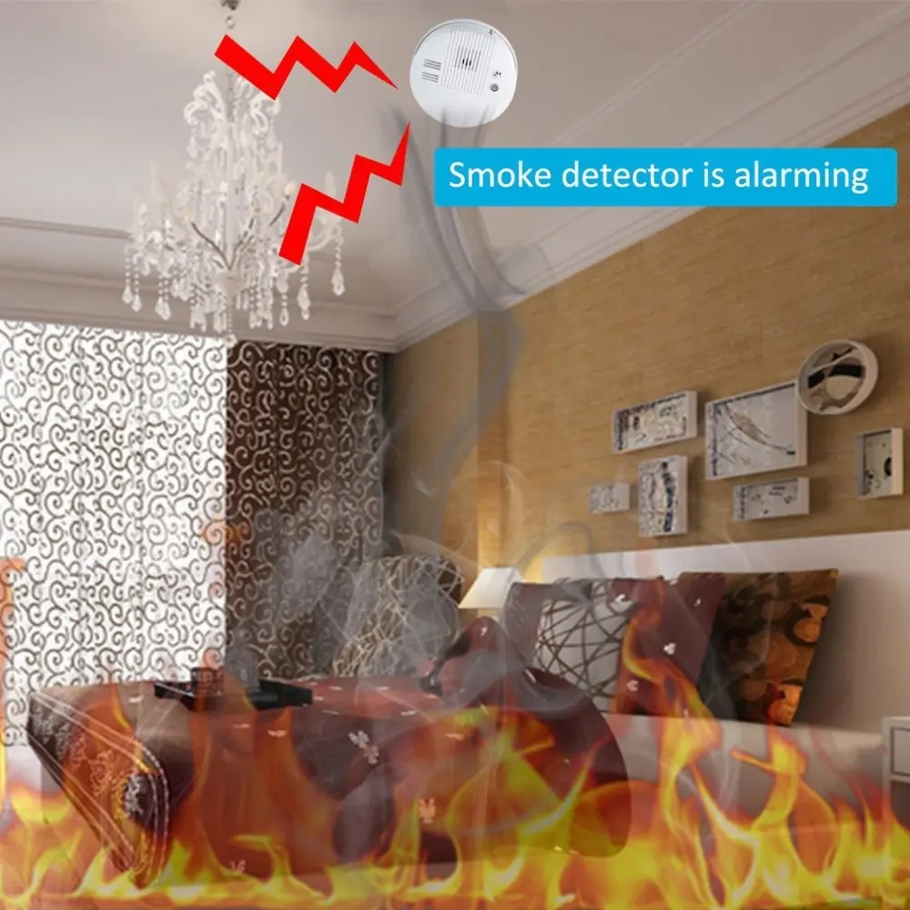 

Carbon Monoxide Alarm Independent Dual Voltage Composite Alarm LCD CO Sensor Work Alone Poisoning Warning Alarm Detector