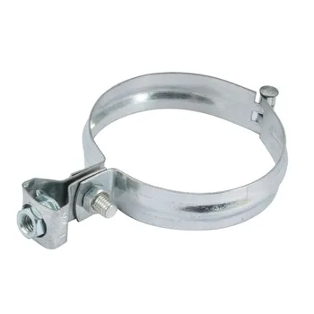 

UXCELL 2pcs Iron Zinc Plated Hose Clamp For 89mm Outer Dia Tube Pipe w M8/10/12 Hang Head To Wires Cables Pipes Tubes Hardware