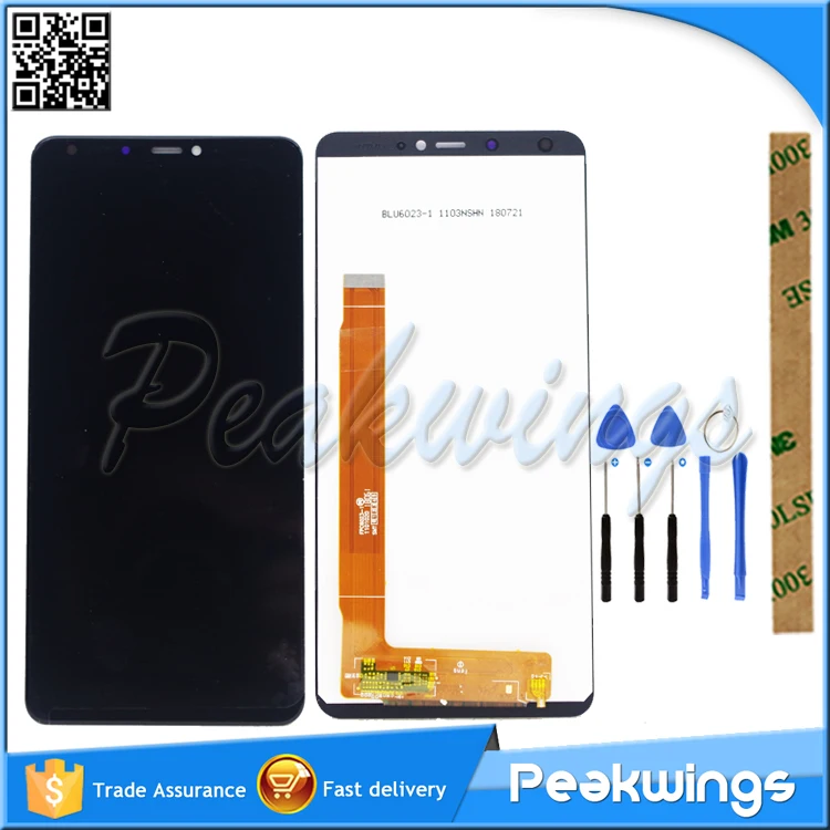 

100% Tested LCD Display For BQ Mobile BQ-6016L BQ 6016L BQS-6016L BQS 6016L LCD Display Screen With Touch Sensor Assembly