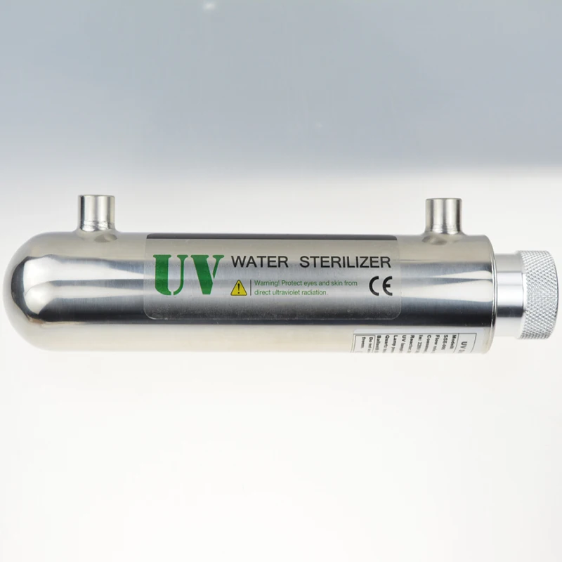 ATWFS 6 Вт из нержавеющей стали Ультрафиолетовый фильтр-стерилизатор воды RO системы фильтры для воды для бытовой кухни очиститель воды
