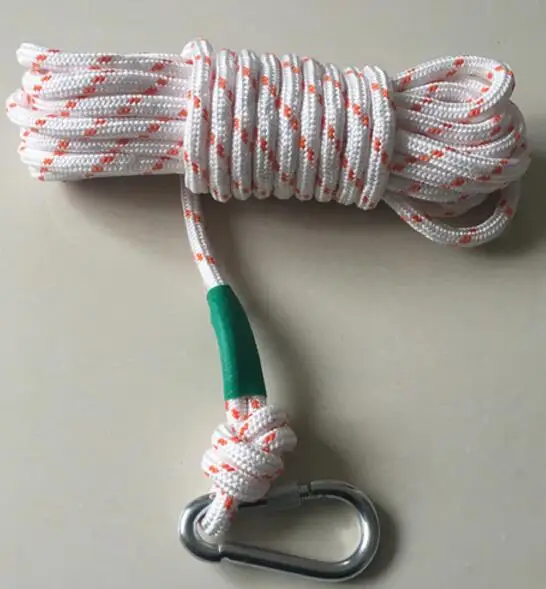 15m Outdoor Security Climbing Rope Fire Escape Lifesaving Rope Aloft