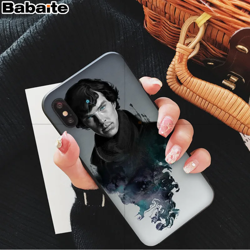 Babaite 221B Шерлок Холмс Новинка чехол для телефона Fundas чехол для iPhone X XS MAX 6 6s 7 7plus 8 8Plus 5 5S SE XR - Цвет: A12