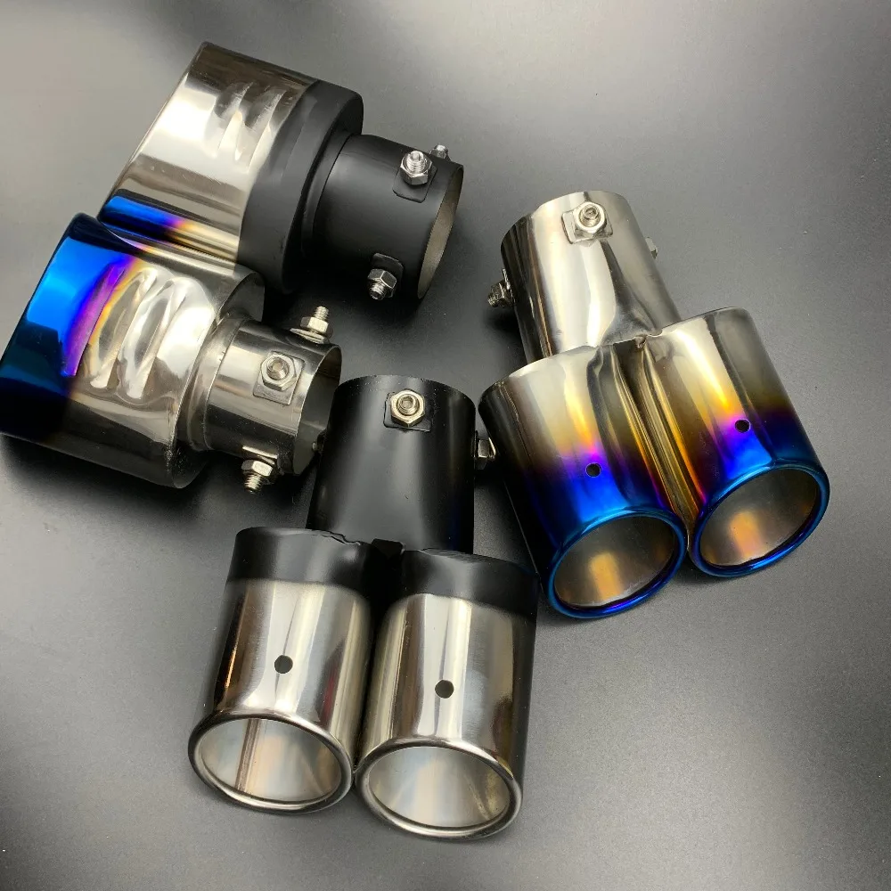 

Car styling Exhaust Pipe tube Case For Peugeot 107 108 206 207 208 301 307 308 407 408 508 2008 3008 4008 5008 Exalt