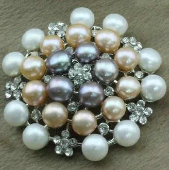 

Fashion Freshwater Pearl Brooch Nice Jewelry Accessory Charm Exquisite Graceful Lady's Women's Costume Fashion Brooch Pins
