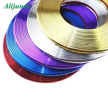 

8M Car body wheel decoration line for Skoda Octavia Fabia Rapid Superb Yeti Roomster