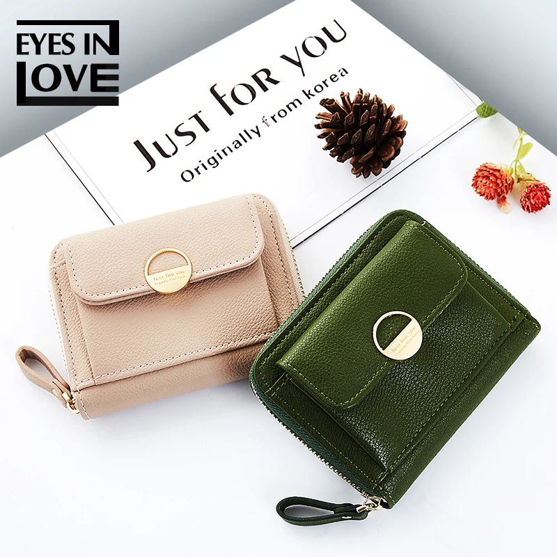 EYES IN LOVE новый маленький клатч на молнии кошелек для женщин кожаная сумка с