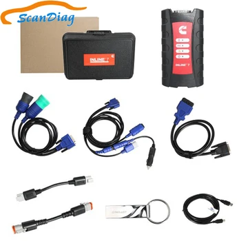 

For INLINE 7 Data Link Adapter Insite v8.3 Data Link Diesel Truck Scanner for Cu-mm-ins INLINE7 Heavy Duty Truck Diagnostic Tool
