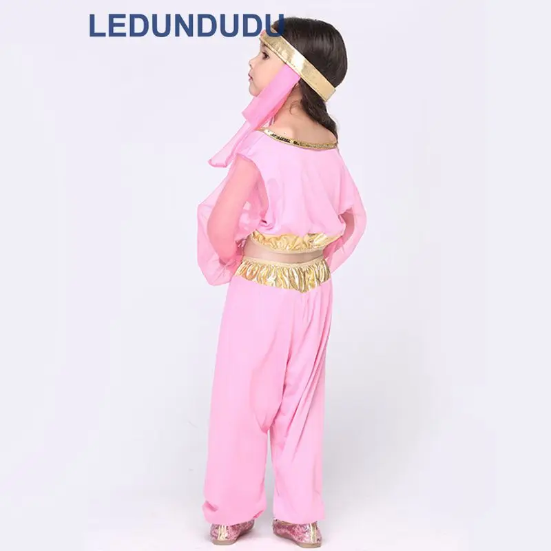 Kids Pink Lace Princess Cosplay Costumes Girls Ballet Dress Childres Dance Dress Fancy Party Suit   (11)