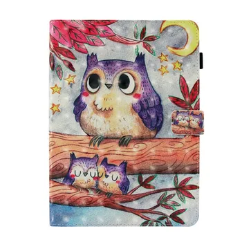 

Coque For iPad Pro 11 Leather Case Bag Cute Flower Animal OWL 3D View Tablet Cover For iPad Pro 11inch 2018 Fundas
