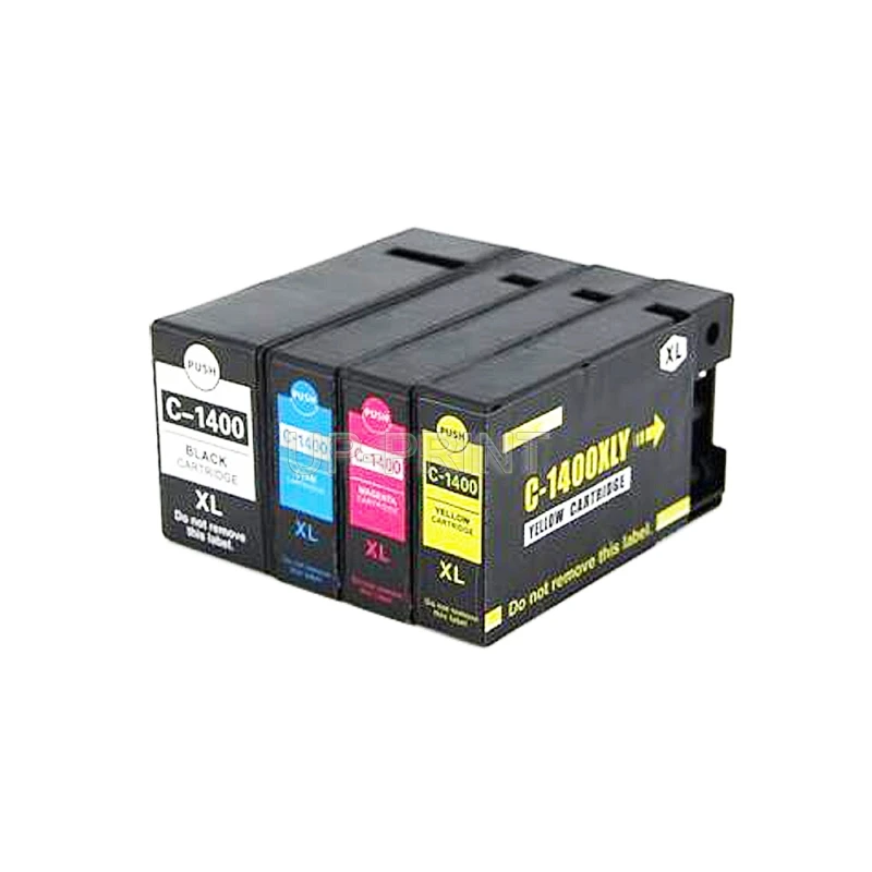 UP 8PCS PGI 1400XL compatible ink cartridge for Canon MAXIFY MB2340 MB2040 MB2140 MB2740 full