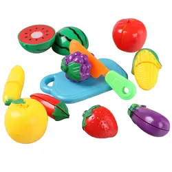 Кухня забавная резка фруктов и овощей еда игровой набор игрушек для детей младенцев