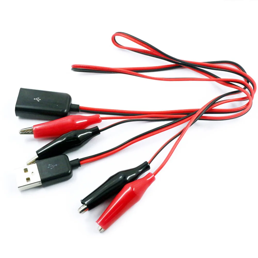 

USB Crocodile Wire Alligator Clips Male Of Female To USB Tester Detector Voltage Meter Ammeter Capacity Power Meter Monitor