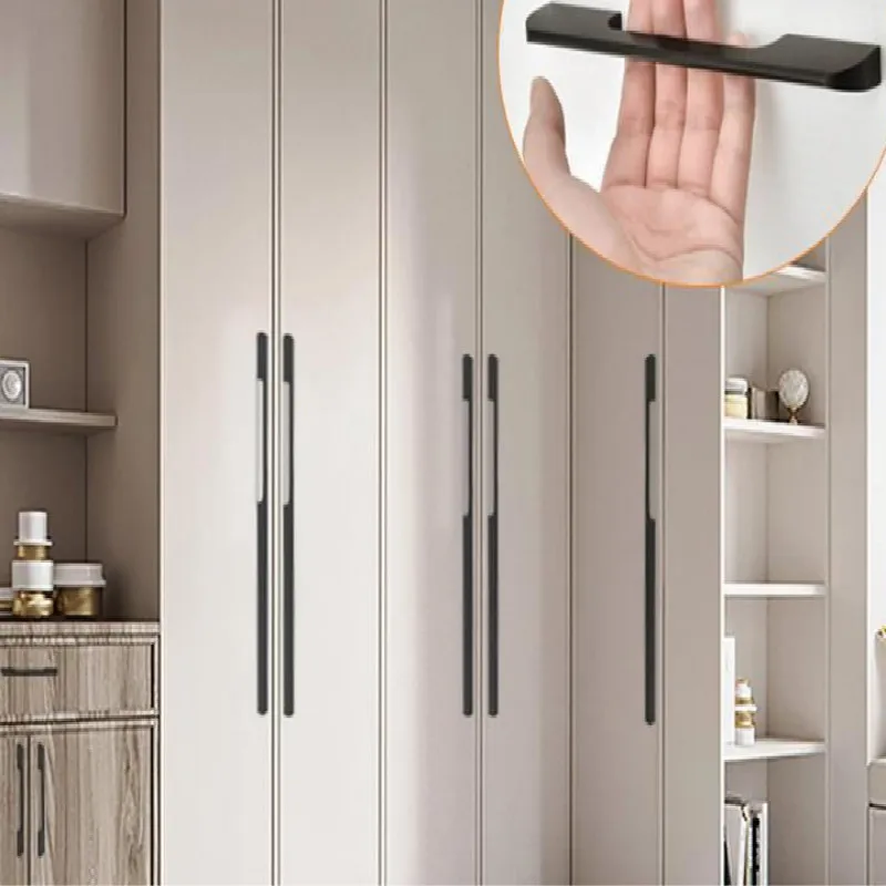 

universal modern contracted furniture handle cabinet knobs and handles drawer handles drawer pulls cabinet pulls black yellow