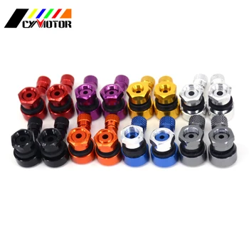 

Motorcycle CNC Aluminum 10mm Wheel Tires Valves Tyre Stem Air Caps Airtight Cover For HONDA SUZUKI KAWASAKI YAMAHA DUKE