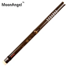 Pocketed-size Chinese Bamboo Flute Xiao Instruments Music 6 Holes Beginners Traditional flute F key