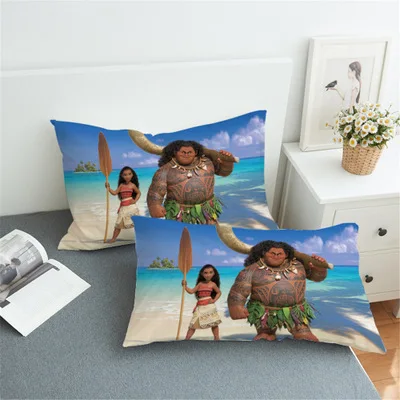 Disney Moana Bedding Set Duvet Cover PillowCase Single Twin King Size Bedroom Decoration Cartoon boy Girls Children Bed Gifts