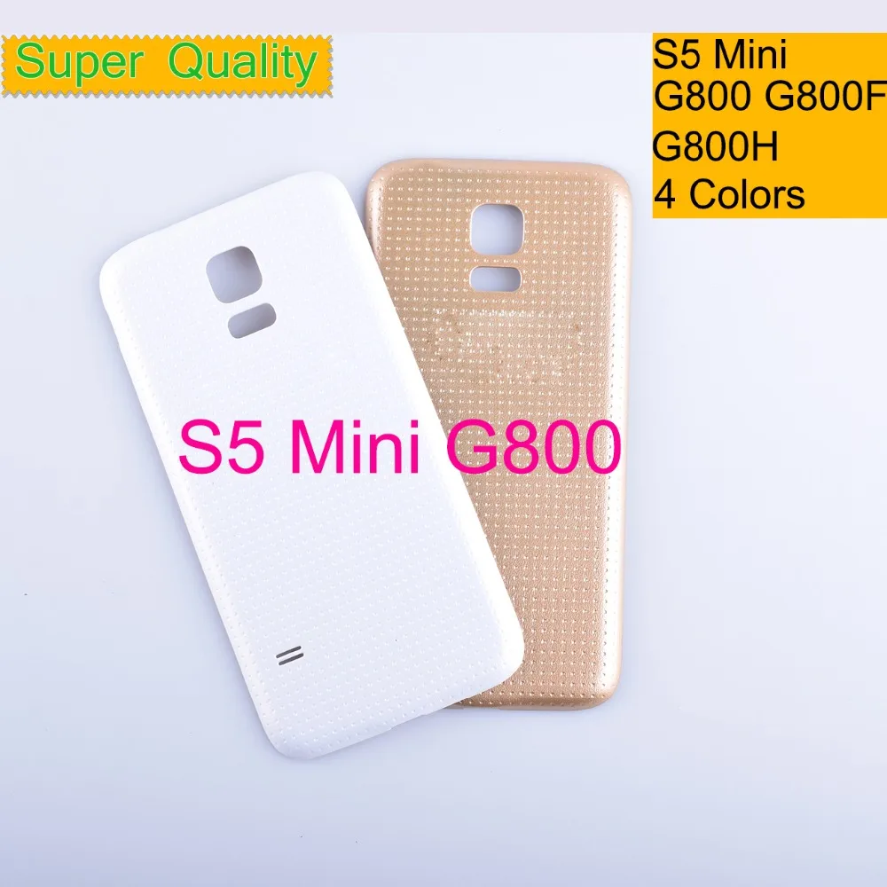

Original For Samsung Galaxy S5 mini G800 G800F G800A Housing Battery Cover Back Cover Case Rear Door Chassis Shell Replacement