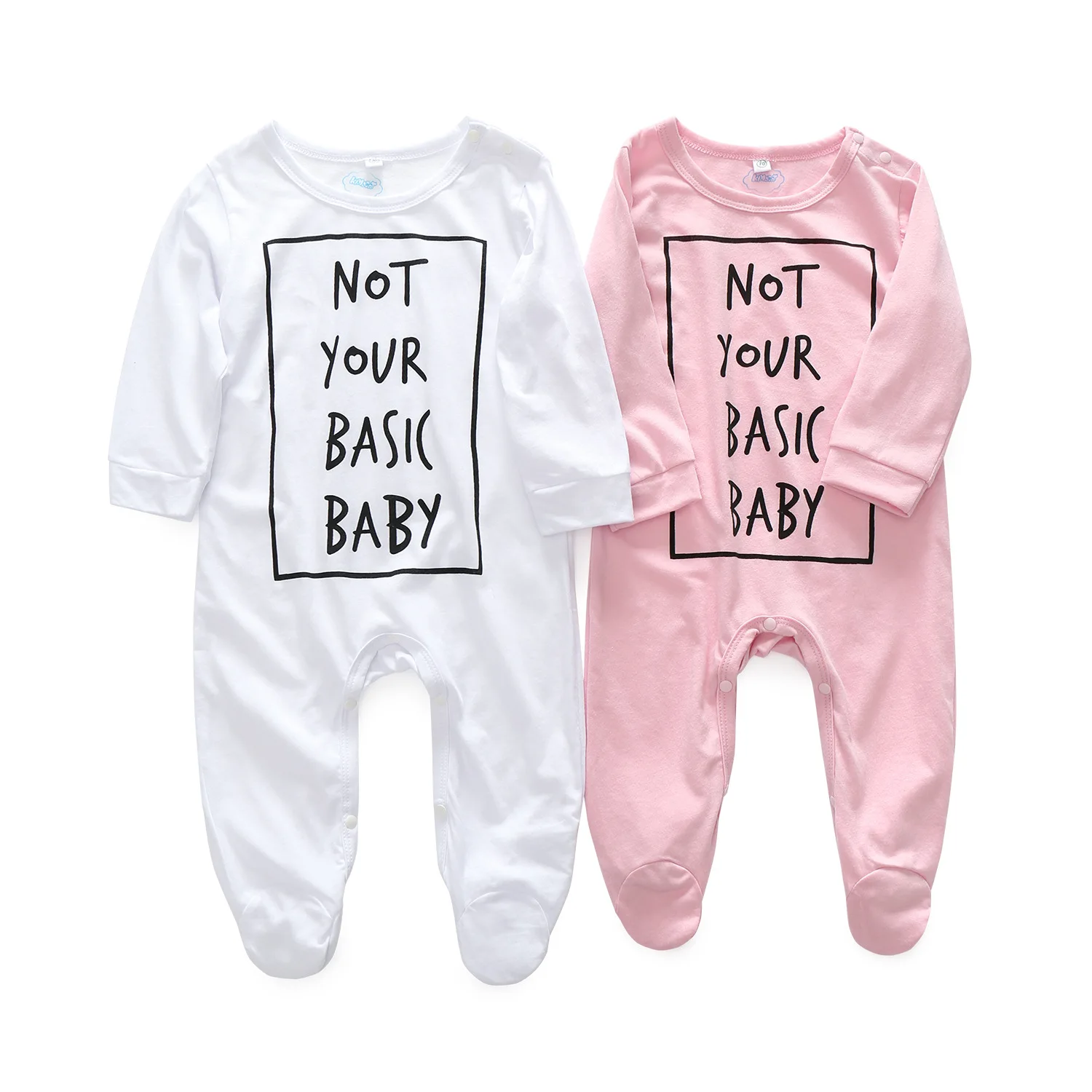 cute boys clothes baby boy girls cotton full sleeve letter romper handsome boys autumn spring clothes 0-18M