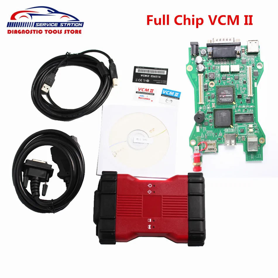 For Frd VCM2 Full Chip Professional OBD2 Diagnostic Tool Newest Version IDS VCM II For F-ord / for Mazda VCM2 VCMII OBD2 Scanner